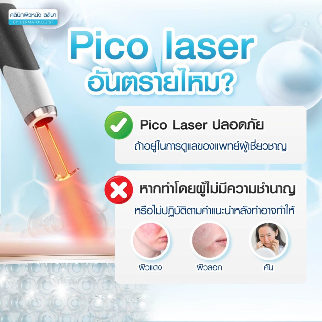 ความอันตรายการทำเลเซอร์ pico