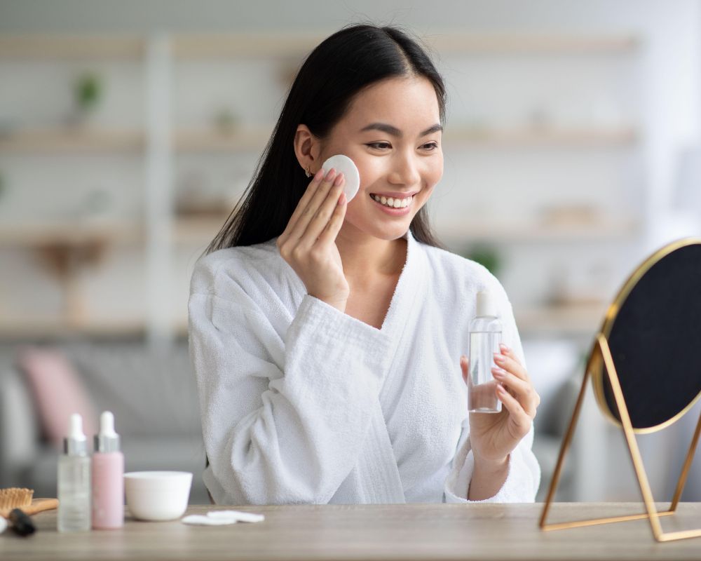 การทำความสะอาดผิวหน้า