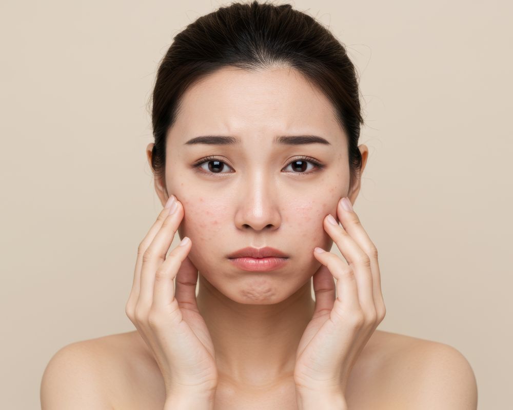 ลักษณะ หน้าหมองคล้ำ