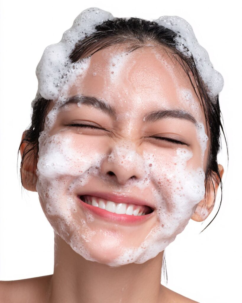โฟมล้างหน้าลดสิวผู้ชายกับโฟมล้างหน้าลดสิวผู้หญิงต่างกันอย่างไร